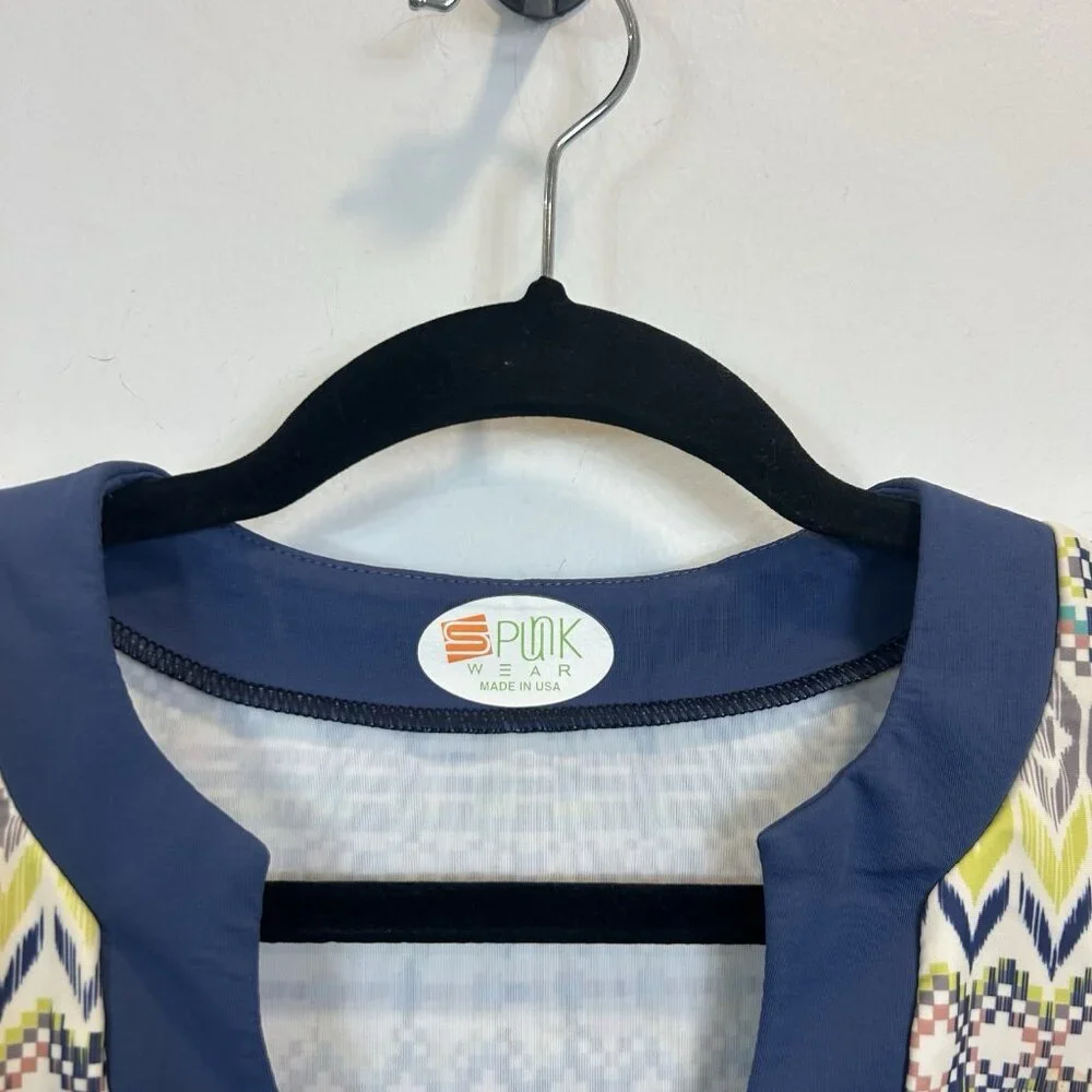 Spunk Wear Women’s Size Small‎ Active Beach Dress Printed Aztec Geometric